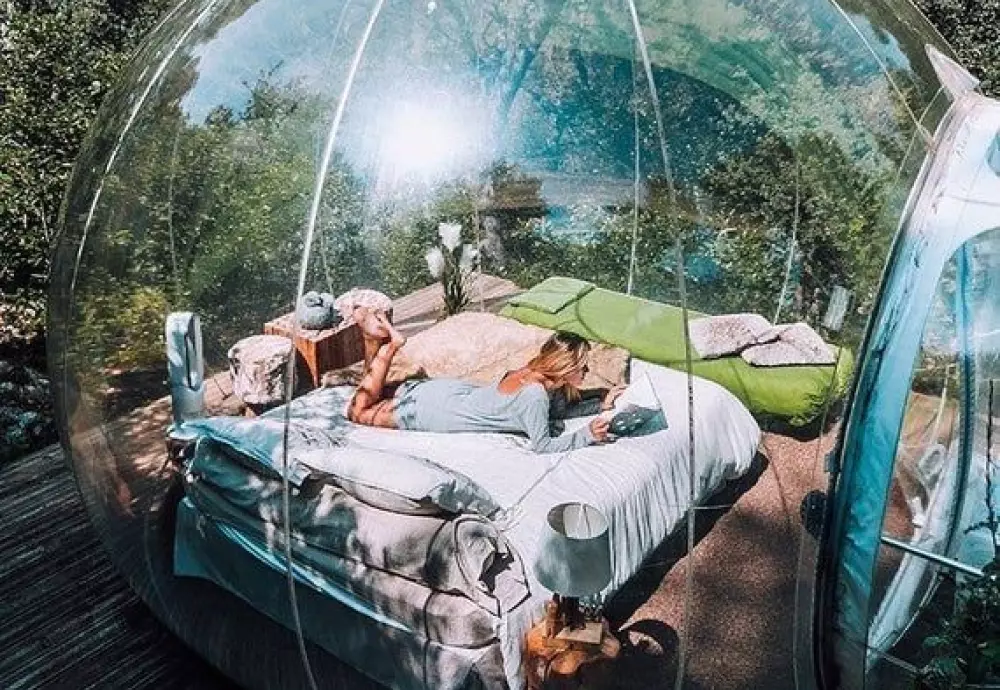 giant clear bubble tent