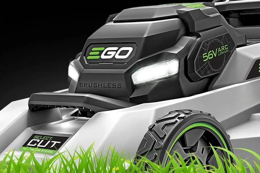 small battery powered lawn mower
